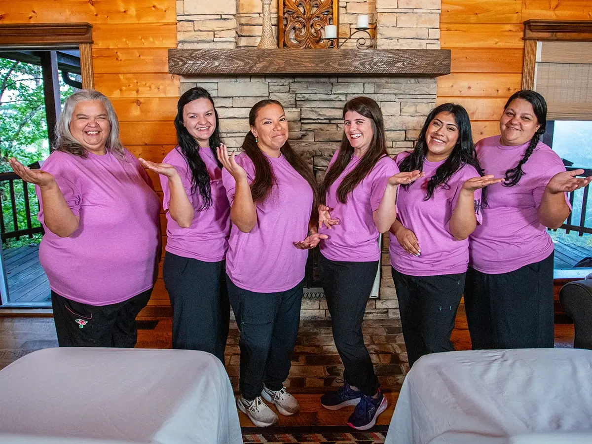 The A Servant's Hands Massage Therapy team